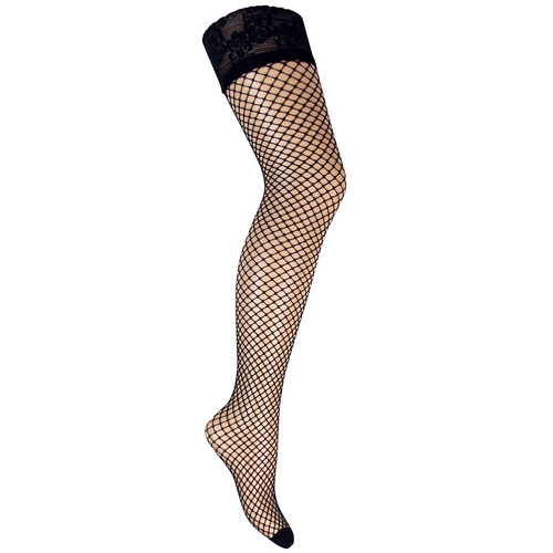  Plus Mesh Fishnet Hold Ups L