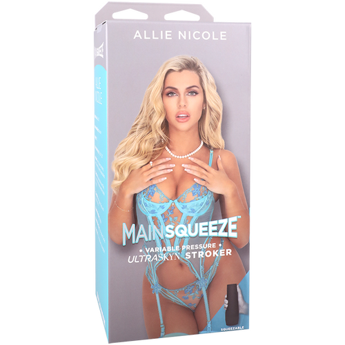 Main Squeeze Allie Nicole Ultraskyn Stroker Pussy Vanilla