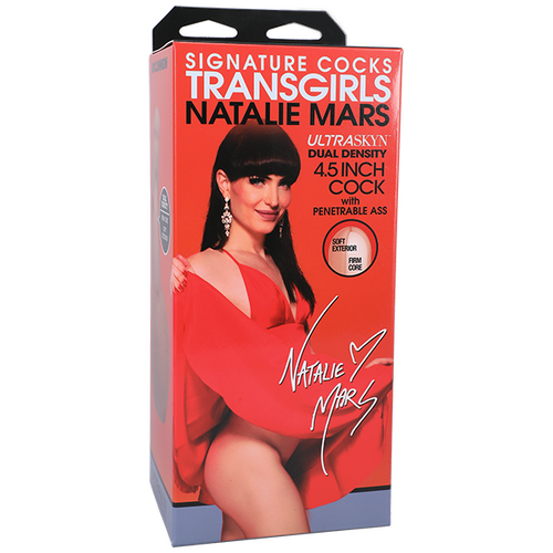 4.5" Natalie Mars Porn Star Cock + Ass