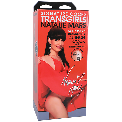 4.5" Natalie Mars Porn Star Cock + Ass