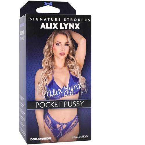 Signature Strokers Alix Lynx Ultraskyn Pocket Pussy Vanilla