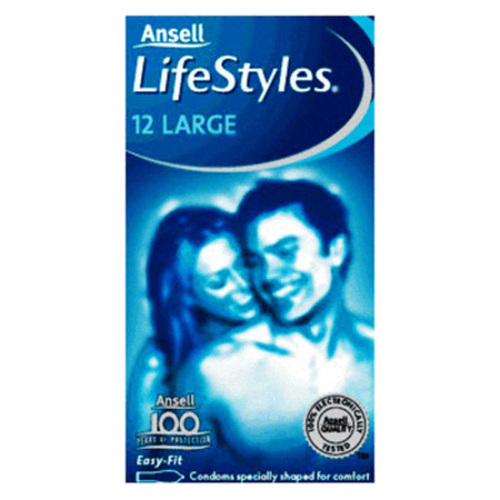 Lifestyles Large Condoms x12