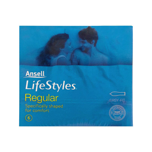 Lifestyles Regular Condoms x6