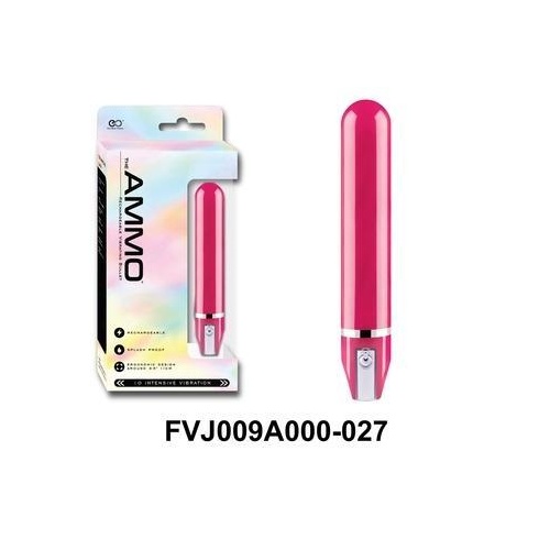 The Ammo 5" Glossy Rechargeable Vibrator