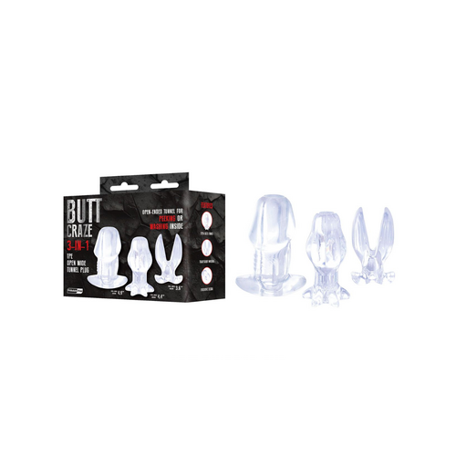 BUTT CRAZE BUTT PLUG KIT