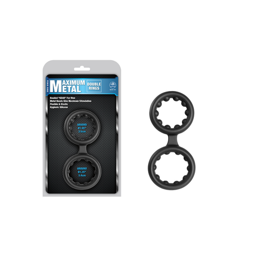 MAXIMUM METAL 2 IN 1 SILICONE ORNAMENT BLACK