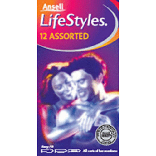 Lifestyles Assorted Condoms x12
