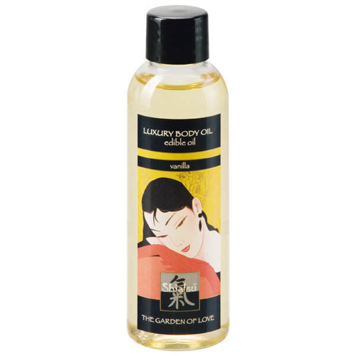 Luxury Body Oil Vanilla Flavoured Edible Massage Oil 100ml