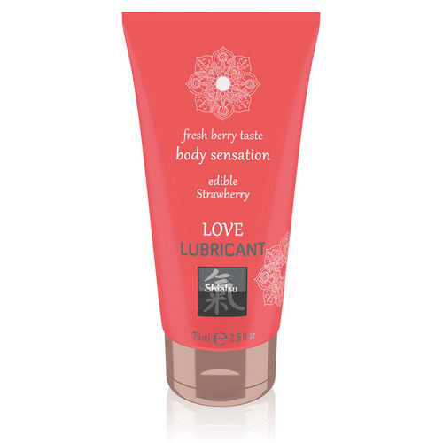 Strawberry Flavoured Lube 75ml