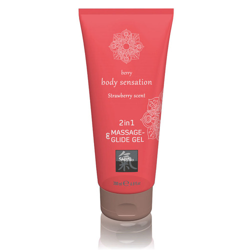 Strawberry Massage Gel 200ml