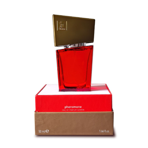 Shiatsu Pheromone Eau De Parfum Men - Red Pheromone Fragrance for Women - 50 ml