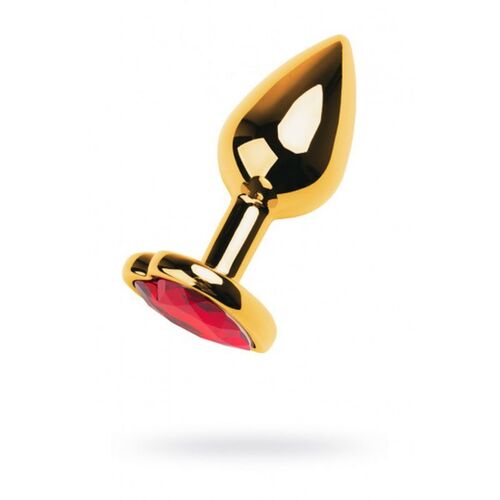 Red Ruby Metal Butt Plug