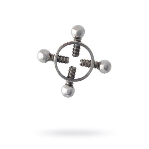 Metal 2 Pc Silver Nipple Clamps 