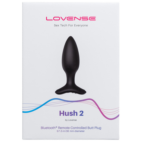 1.5" Hush 2 Bluetooth Butt Plug