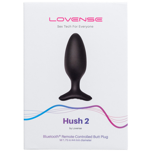 1.75" Hush 2 Vibrating Butt Plug