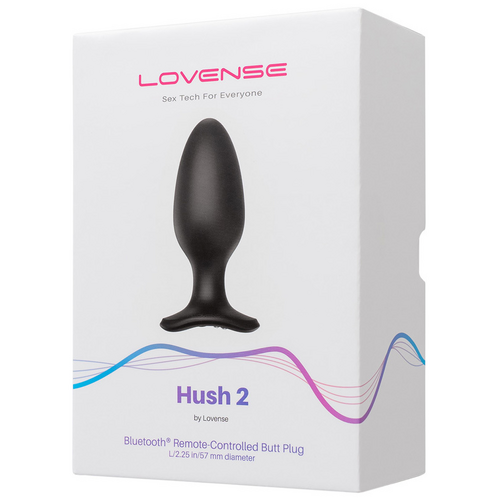 2.25" Hush 2 Bluetooth Butt Plug