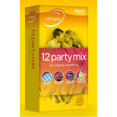 LifeStyles Party Mix Condoms x12