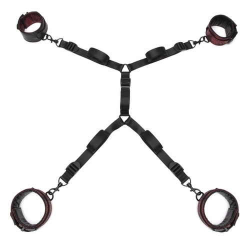Fifty Shades of Grey sweet anticipation reversible under mattress restraint set