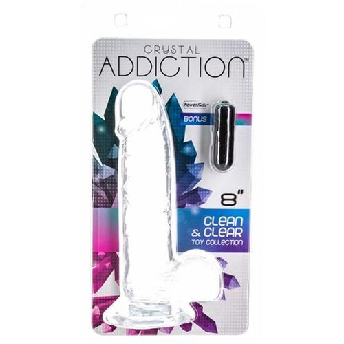 8" Crystal Dildo