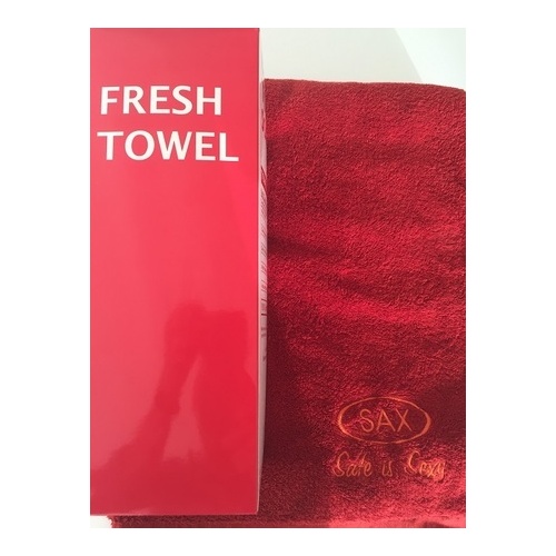Cotton Bath Towel (Red)