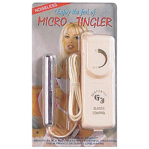 2" Micro Tingler Long Egg Vibrator
