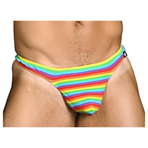 Pride Rainbow Thong L