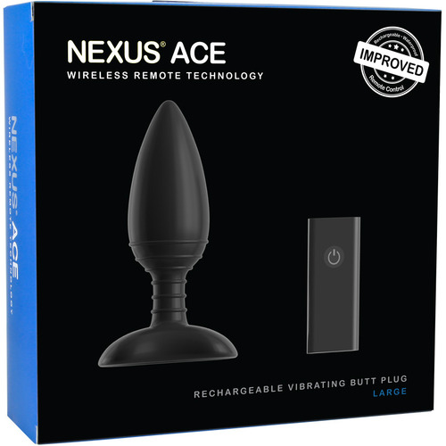 5" ACE Large Vibrating Butt Plug