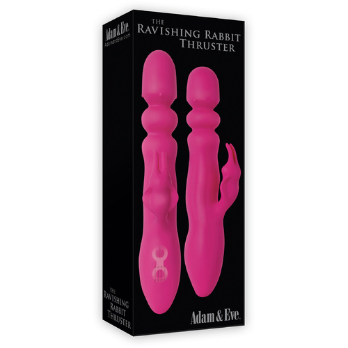 8.5" The Ravishing  Thrusting Rabbit Vibrator