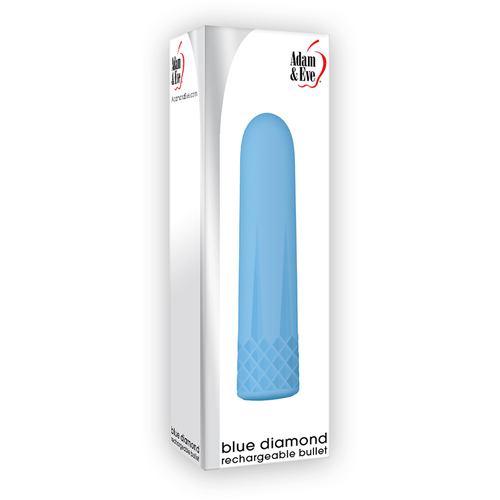 3.5" Blue Diamond Bullet Vibrator