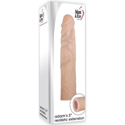 3" Realistic Penis Sleeve