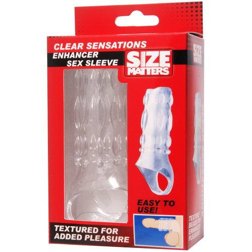 4.5" Clear Sensations Penis Sleeve
