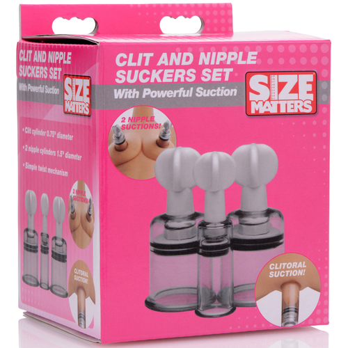 Clit And Nipple Suckers Set