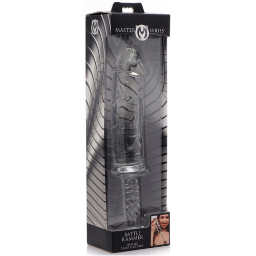 Battle Rammer Phallic Glass Dildo