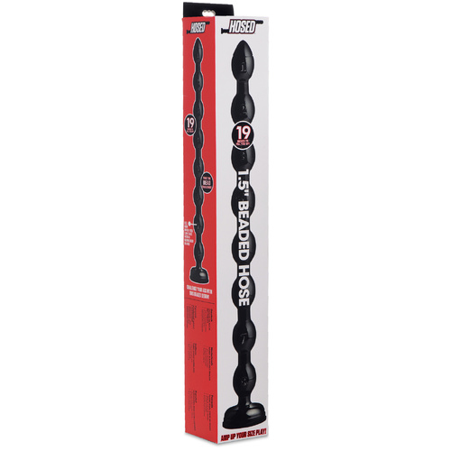 19" Beaded 1.5" Thick Anal Snake