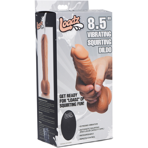8.5" Dual Density Squirting Cock