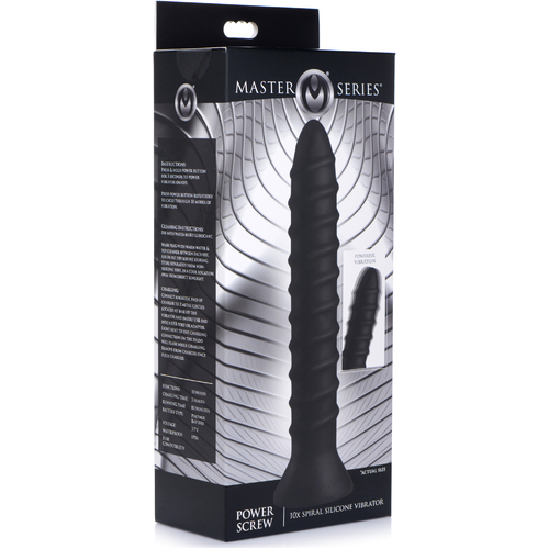 Power Screw Anal Vibrator