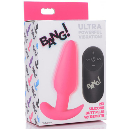 Vibrating Butt Plug + Remote