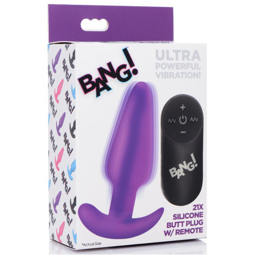 Vibrating Butt Plug + Remote