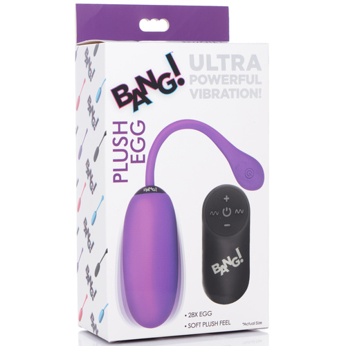 Plush Remote Egg Vibrator