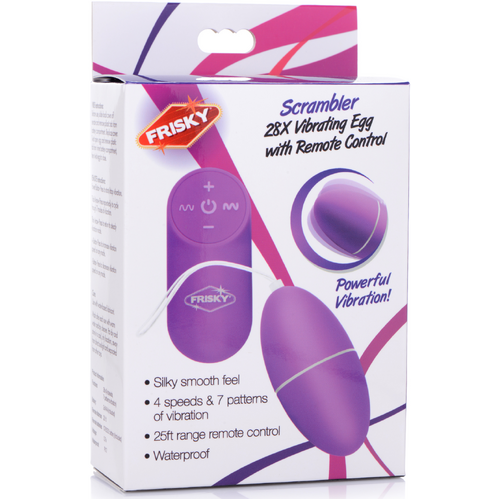 Scrambler Egg Vibrator + Remote