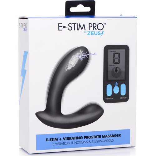 Vibrating & E-Stim Prostate Massager