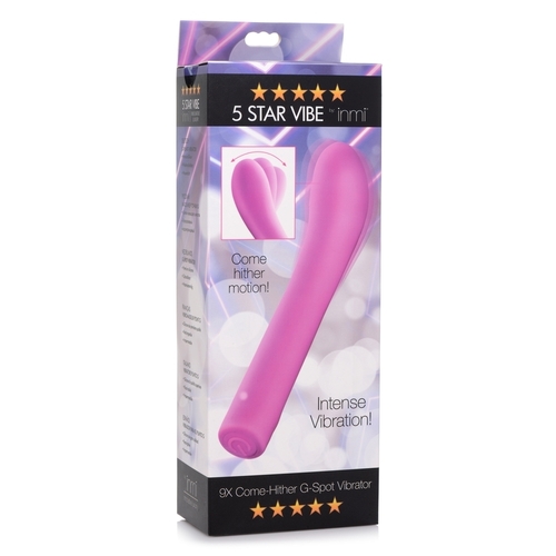 INMI 5 Star Come Hither G-Spot Vibrator - Pink