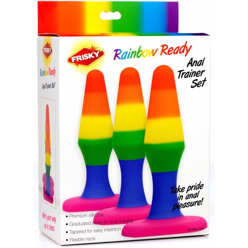 Rainbow Ready Anal Trainer Set