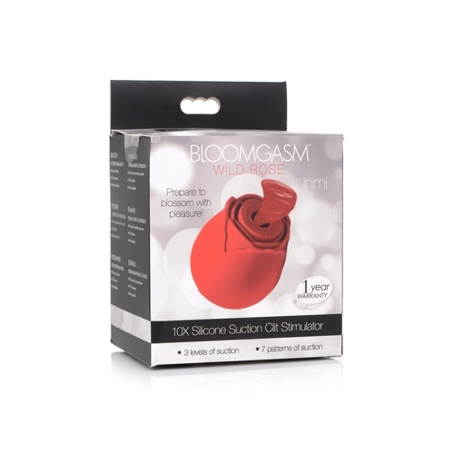 INMI Bloomgasm 10X Silicone Suction Clit Stimulator