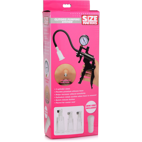 Clitoral Pumping System Clear