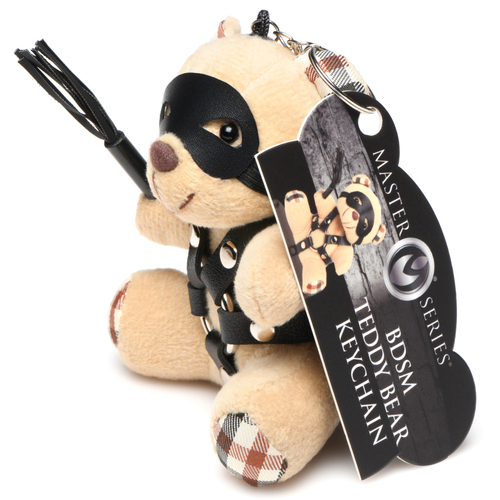 BDSM Teddy Bear Keychain