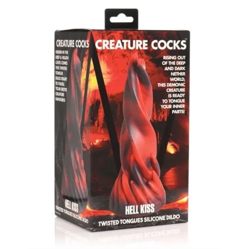 Creature Cock Twisted Tongues Silicone Dildo