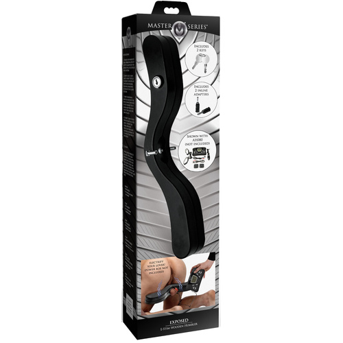 Master Series Exposed E-Stim Wooden Humbler