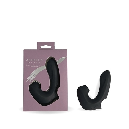 Ashella Vibes G Spot Clitoral Suction Finger Vibe