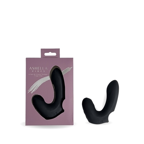 Ashella Vibes G Spot Clitoral Thumper Finger Vibe